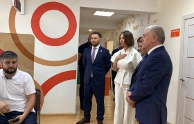 Сегодня Дагпредпринимательство посетила Альфия Когогина,  заместитель председателя Комитета Государственной Думы по МСП